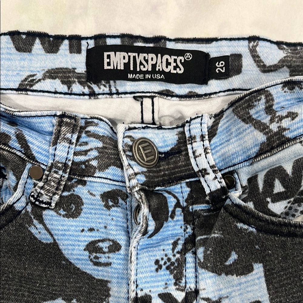 Empty Spaces Emptyspaces I’ll Fly With You Jeans … - image 2